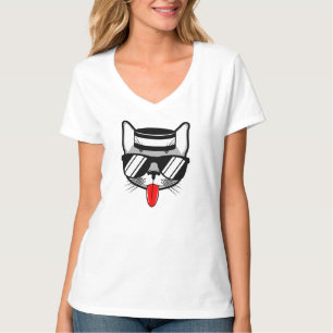 Jailbird Cat Humor T-Shirt