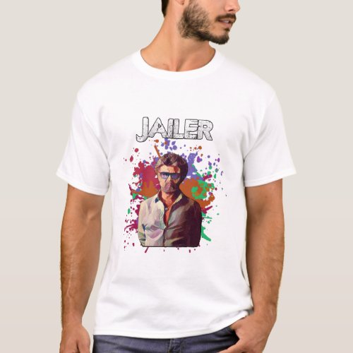 Jailer Movie l Rajinikant Superstar l Tamil Movie  T_Shirt