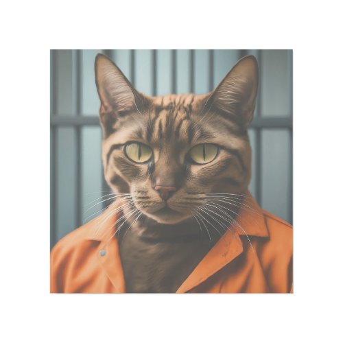 Jailhouse Meow Gallery Wrap