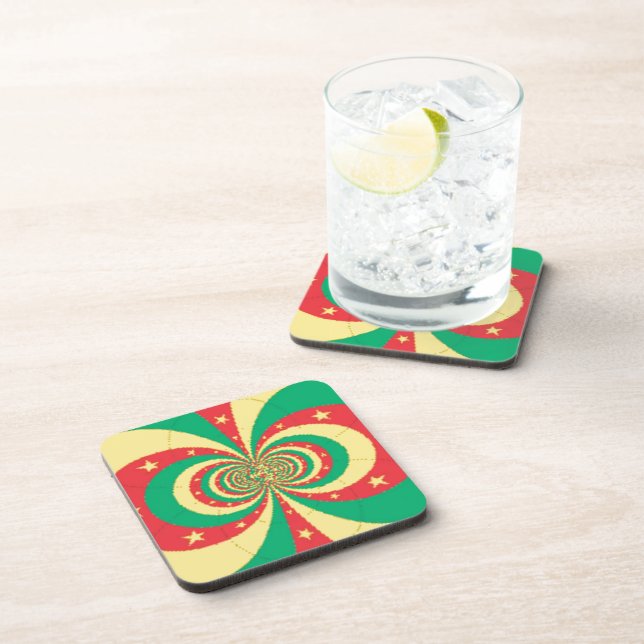 J'aime Cameroon Beverage Coaster (Right Side)