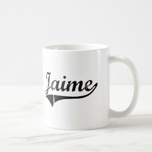 Jaime Classic Style Name Coffee Mug