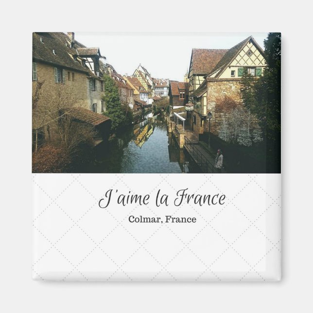J'aime la France Magnet - Colmar, France (Front)