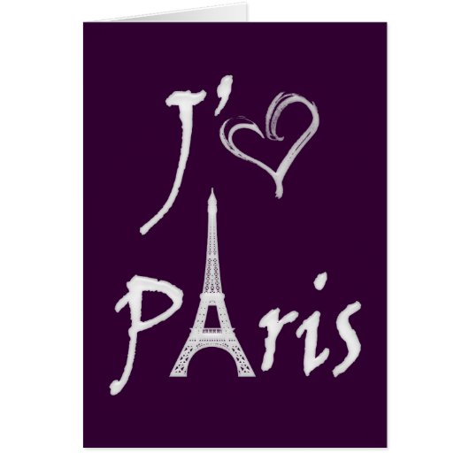 j'aime Paris (Front)