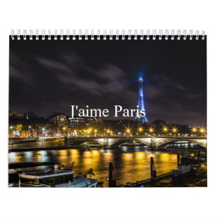 J'aime Paris Calendar