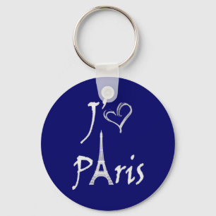 j'aime Paris Keychain
