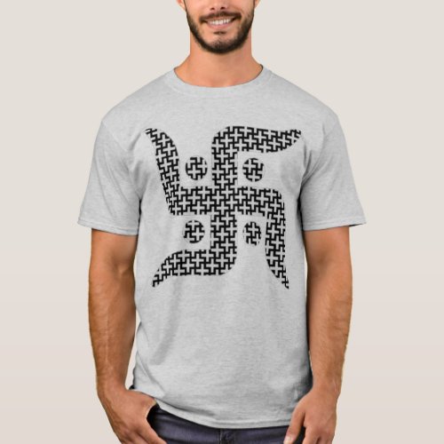  Jain Swastika T_Shirt