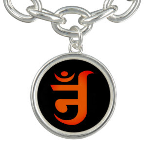 Jain Symbol for OM Bracelet