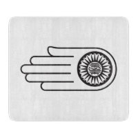 Jain Symbol of Ahimsa (Hand of Non-Violence)