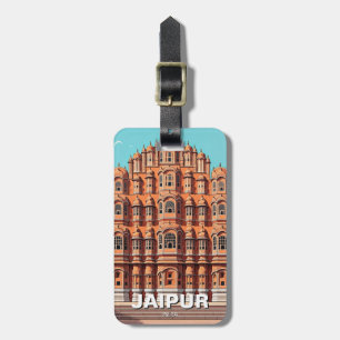 Jaipur Hawa Mahal Souvenir Luggage Tag