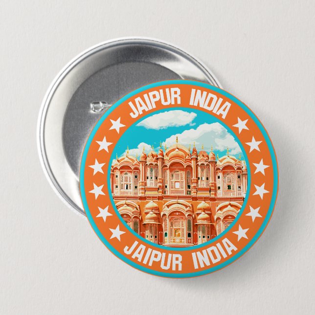 Jaipur India                                       Button (Front & Back)