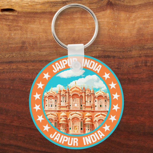 Jaipur India                                       Keychain (Front)