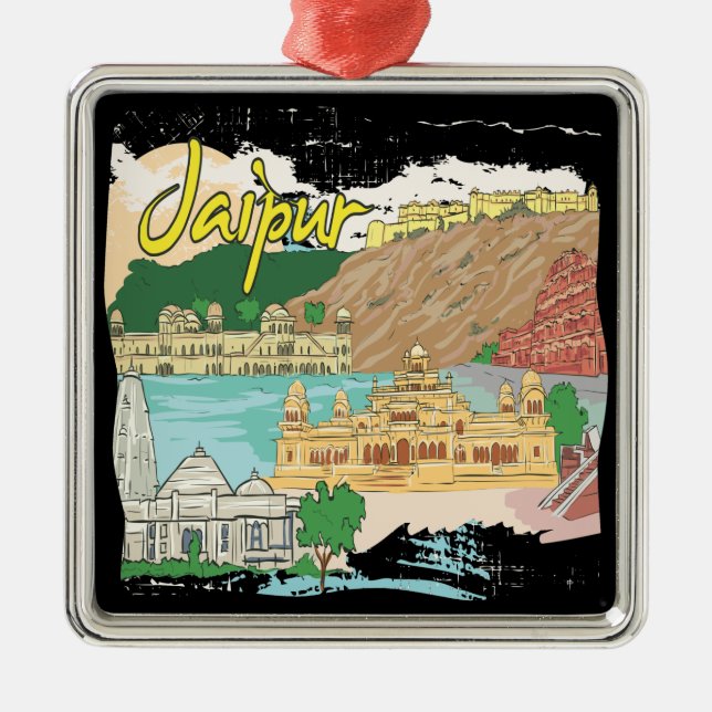 Jaipur Metal Ornament (Front)