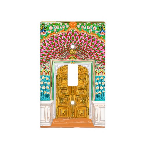 Jaipur Palace Front Entrance Door Light Switch Cover