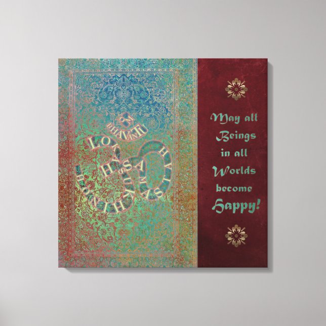 JAIPUR - Wrapped Canvas Print (Front)