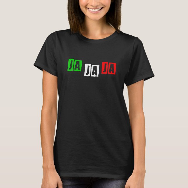 Jajaja Spanish Mexico Latino Hispanic Laughing Wor T-Shirt (Front)