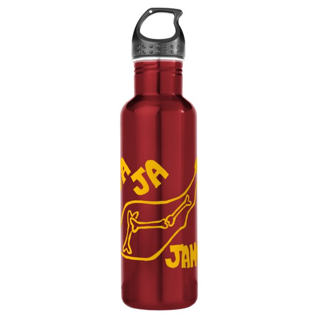 JaJaJamon Water Bottle (Front)