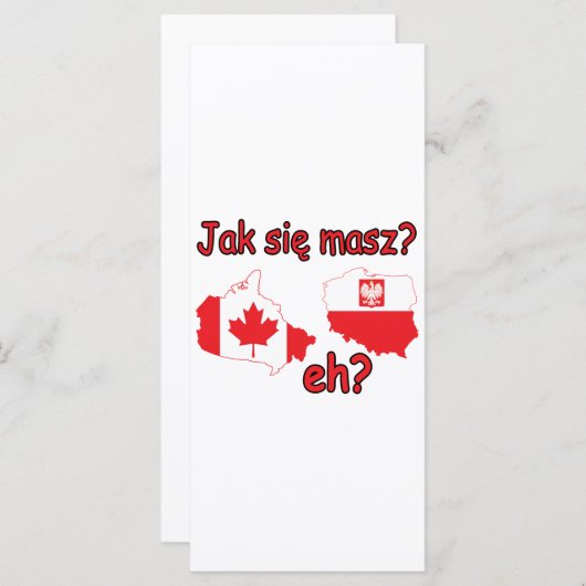 Jak Sie Masz? eh? (Front/Back)