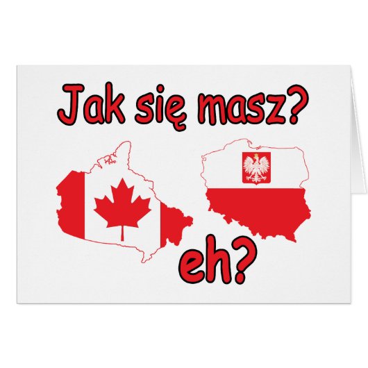 Jak Sie Masz? eh? Cards (Front Horizontal)