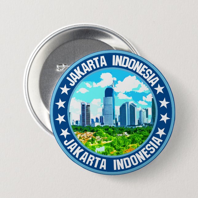 Jakarta                                            button (Front & Back)