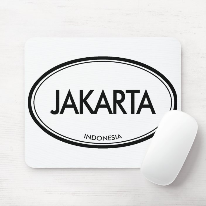 Jakarta, Indonesia Mousepad