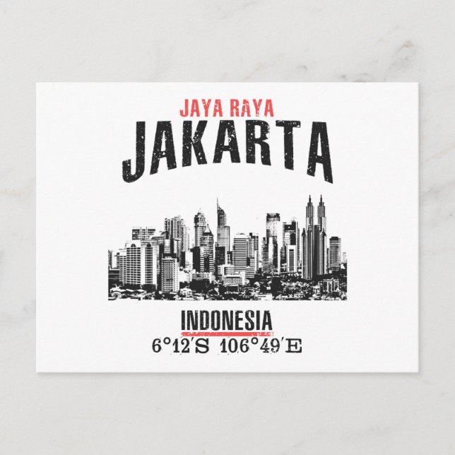 Jakarta Postcard (Front)
