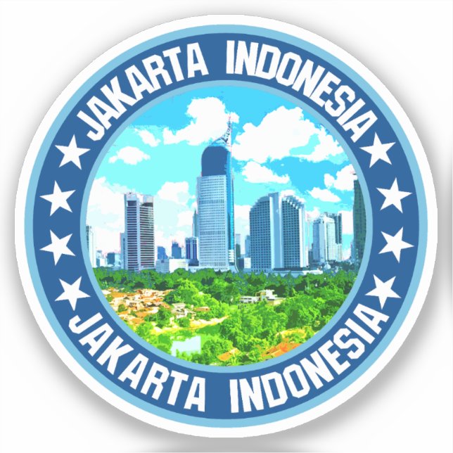 Jakarta                                            sticker (Front)