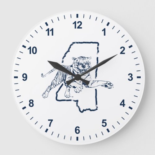 Jakcson State Tigers Large Clock