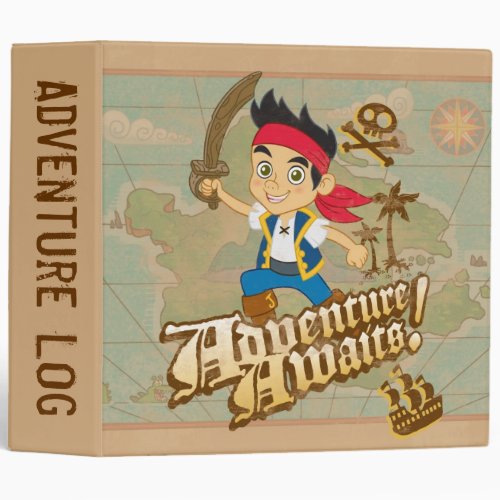 Jake and the Never Land Pirates  Adventure Awaits 3 Ring Binder