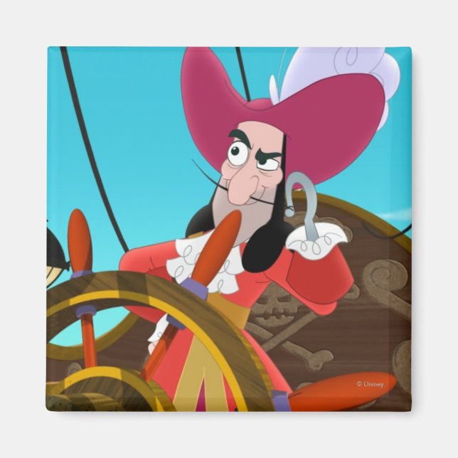 Jake and the Never Land Pirates | Hook Magnet (Front)