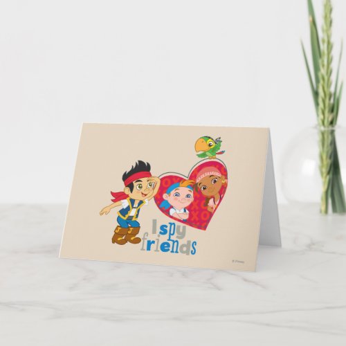 Jake and the Never Land Pirates  I Spy Friends Holiday Card