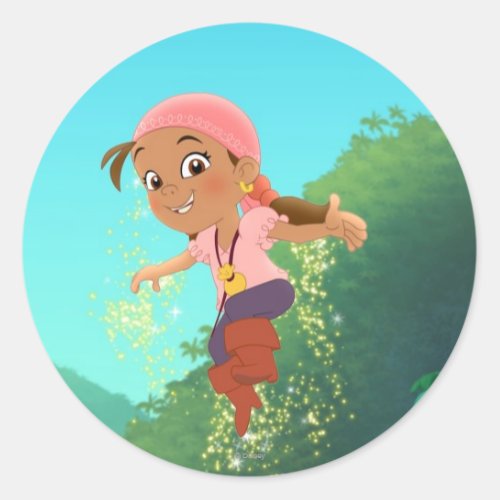 Jake and the Never Land Pirates  Izzy Classic Round Sticker