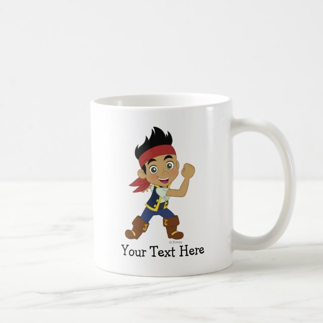 Jake and the Never Land Pirates | Jake Running Coffee Mug (Right)