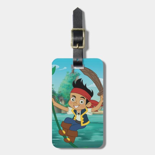 Jake and the Never Land Pirates  Jake Running Luggage Tag