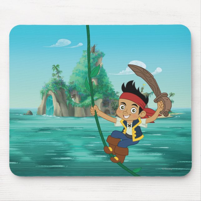 Jake and the Never Land Pirates | Jake Running Mouse Pad (Front)