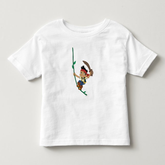 Jake and the Never Land Pirates | Jake Running Toddler T-shirt (Front)