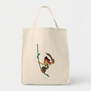 Jake and the Never Land Pirates   Jake Running Tote Bag