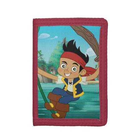 Jake And The Never Land Pirates | Jake Running Trifold Wallet