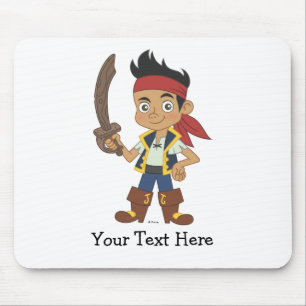 Jake and the Never Land Pirates   Jake with Sword Mouse Pad