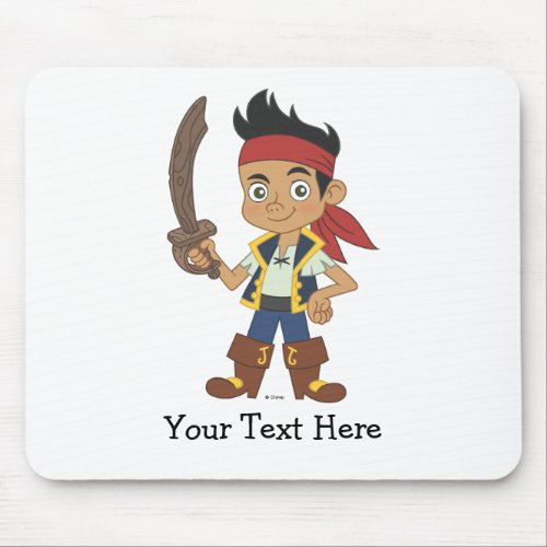 Jake and the Never Land Pirates  Jake with Sword Mouse Pad