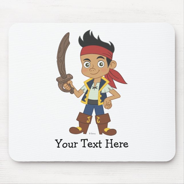 Jake and the Never Land Pirates | Jake with Sword Mouse Pad (Front)