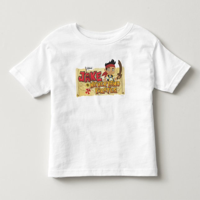 Jake and the Neverland Pirates Logo Toddler T-shirt (Front)