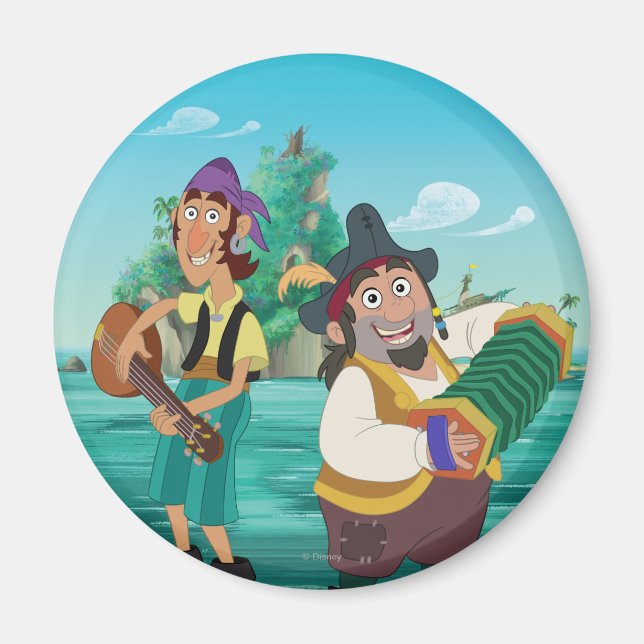 Jake and the Neverland Pirates | Sharky & Bones Magnet (Front)