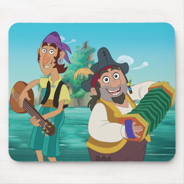 Jake and the Neverland Pirates | Sharky & Bones Mouse Pad (Front)