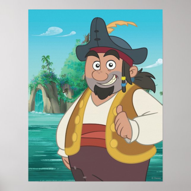Jake and the Neverland Pirates | Sharky Poster (Front)