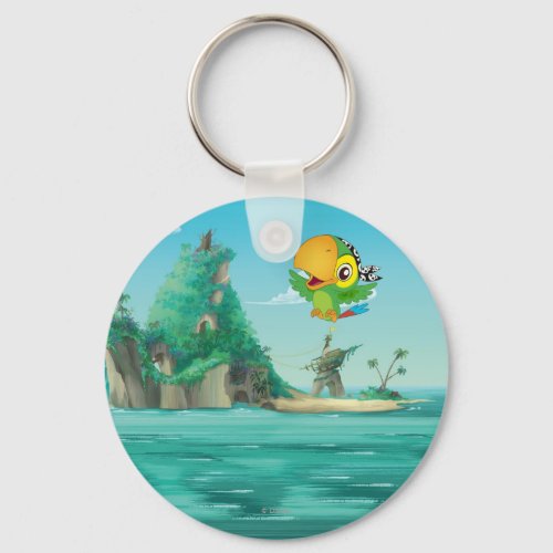 Jake and the Neverland Pirates  Skully Flying Keychain