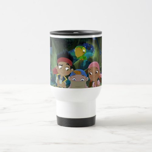 Jake and the Neverland Pirates  Treasure Map Travel Mug