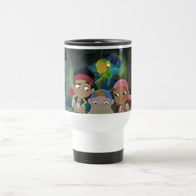 Jake and the Neverland Pirates | Treasure Map Travel Mug (Center)