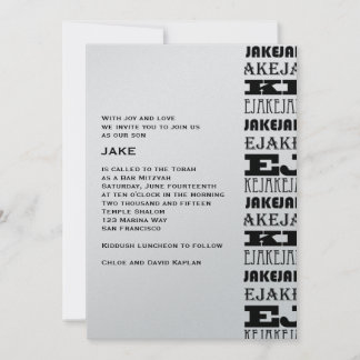 Jake Custom Invitation