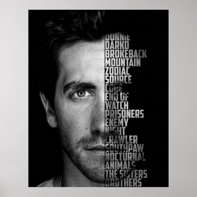 Jake Gyllenhaal Movies Poster (Front)