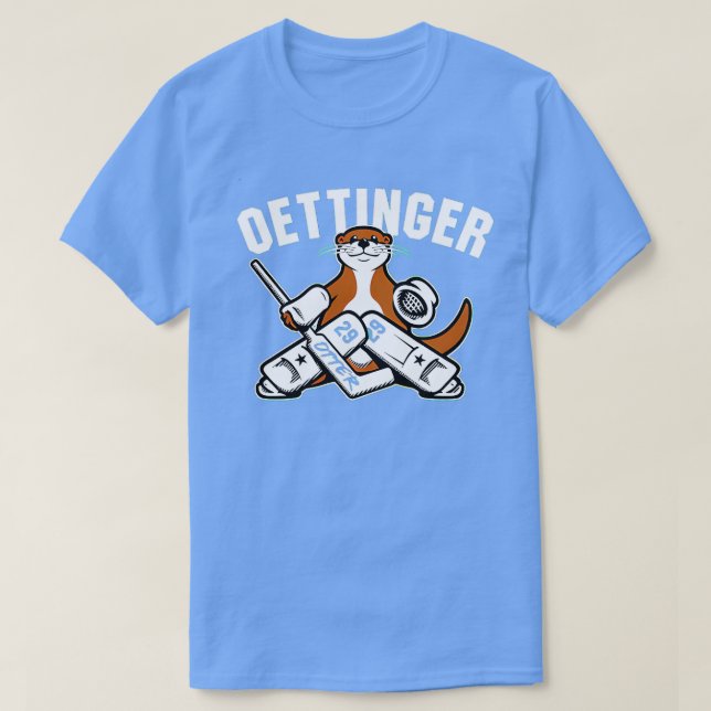 Jake Oettinger Otter TShirt 1 (Design Front)